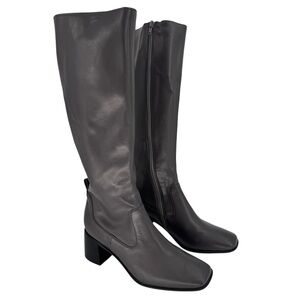 Jeffrey Campbell Women’s Hot Lava K2 Block Heel Grey Boots 8.5 READ